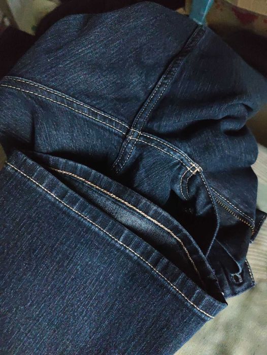 Джинсы Mustang Tramper jeans Germany w35 stretch navy.