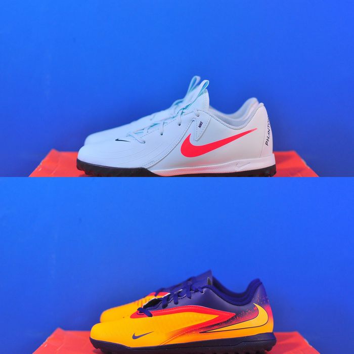 Сороканіжки Nike Jr Phantom Gx Ii Academy Tf Turquoise/White , Phantom 6 Low Club Erling Haaland TF Junior