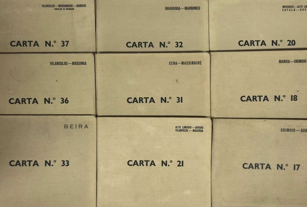 Cartas Topográficas da Colónia Moçambique