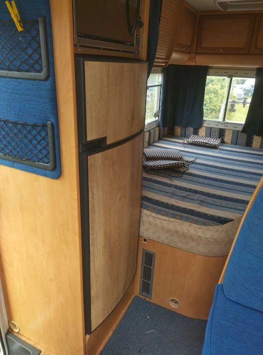 Kamper Fiat pół integra Chausson, klima