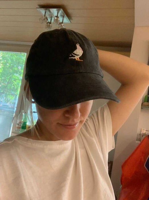 Czapka z daszkiem baseball cap haftowana czarna