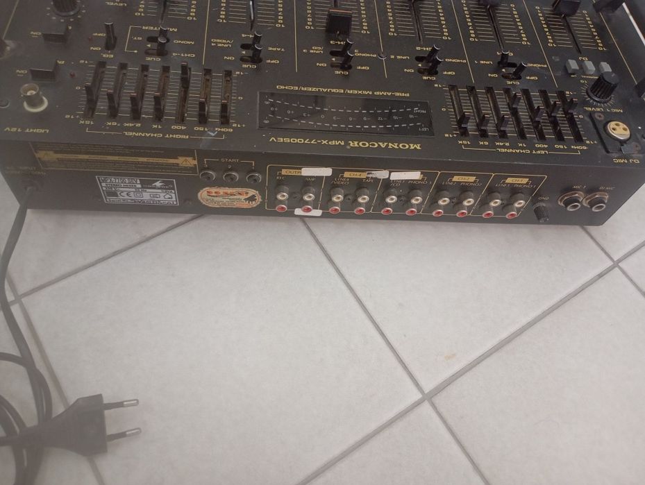 Mesa de mistura DJ