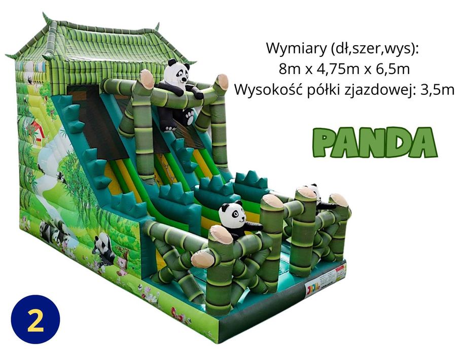 Dmuchaniec wynajem Zjeżdżalnie Piana Party Popcorn Wata cukrowa NOWE