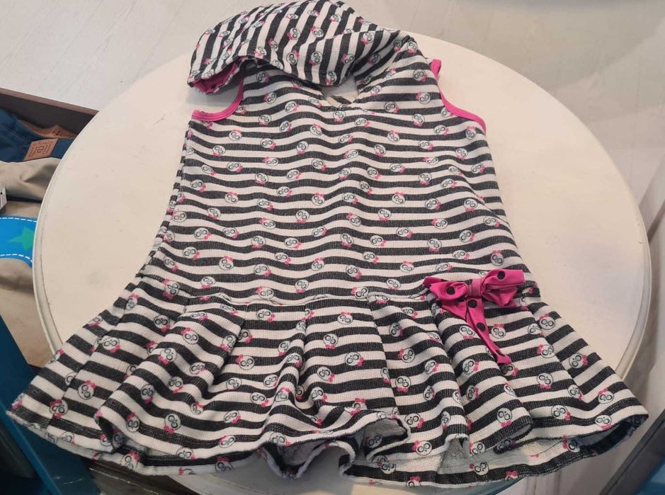 Vestido toalha com capuz