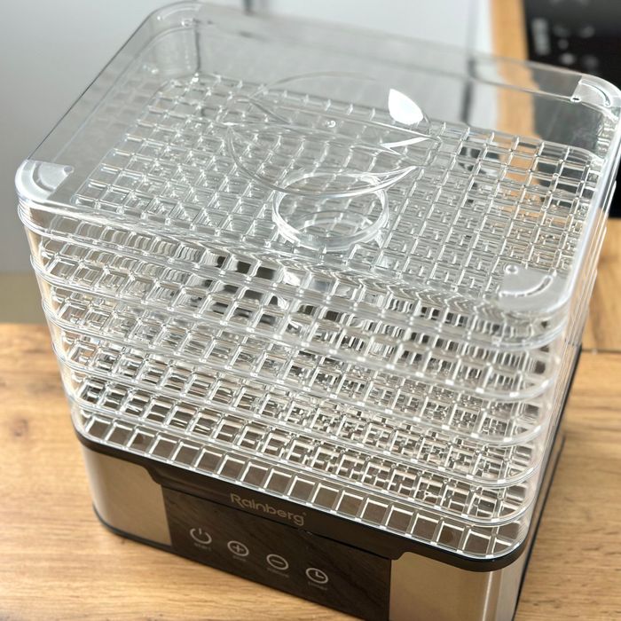 Потужний дегідратор 1000 Вт! Сушка для фруктів RB-2291 Електросушка