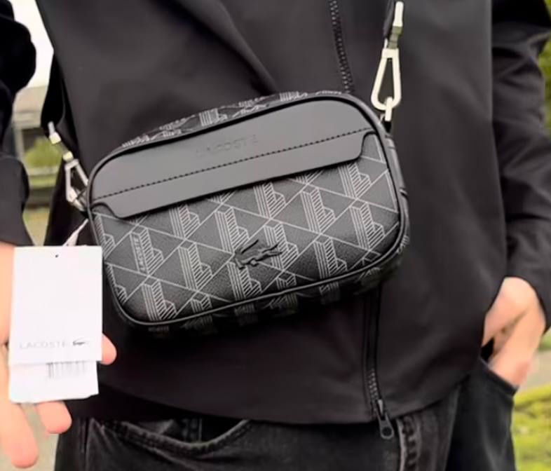 ЗНИЖКА!! Сумка lacoste, сумка лакоста чоловіча сумка, подарунок хлопцю