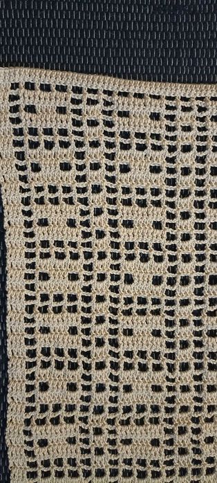 Naperon em crochê feito à mão