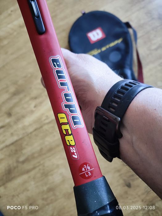 Тенісна ракетка Wilson Europa Ace 27 розмір 4 3/8