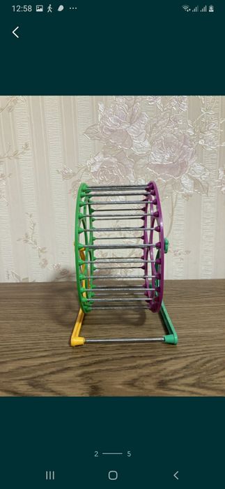 Домик для хомяка деревянный