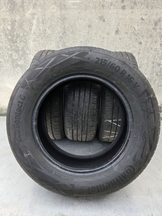Opony letnie Continental 215/60/16 Rok 20  6.5mm