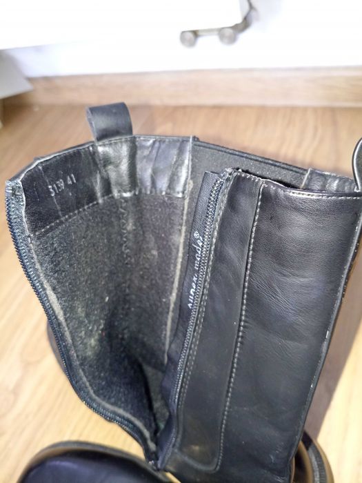 Botki czarne workery