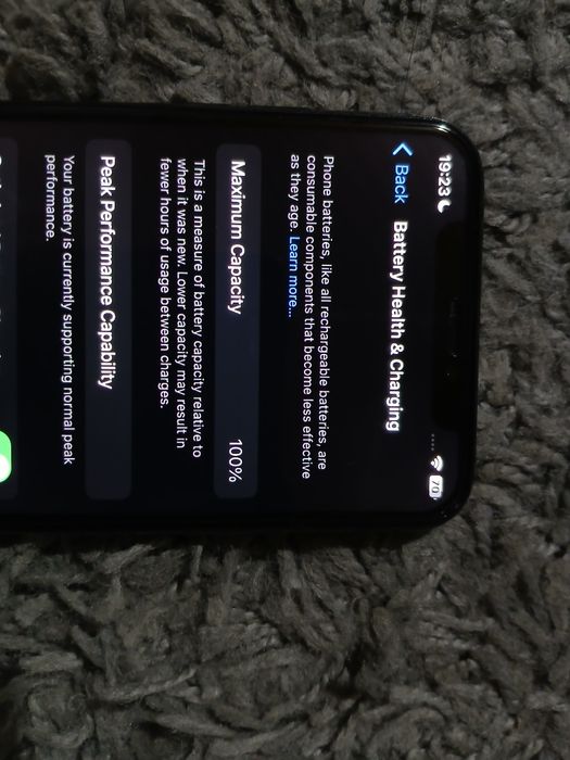 Iphone X 256gb 100% health
