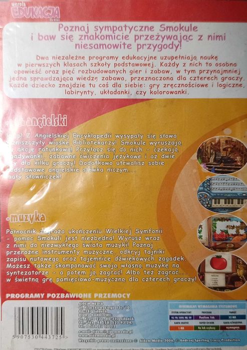 Wesoła Edukacja Dla Dzieci (Smokule) – Angielski, Muzyka PC Aidem