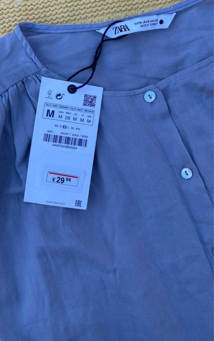 Жіноча блузка ZARA, розмір M