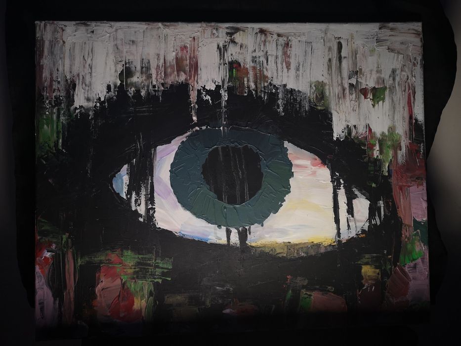 Malarstwo. Obraz oka - abstrakcja