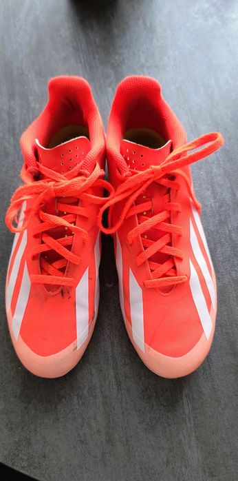 Korki Adidas Crazyfast pomarańczowe, 40⅔