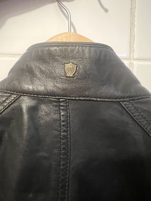 Casaco cabedal Massimo Dutti