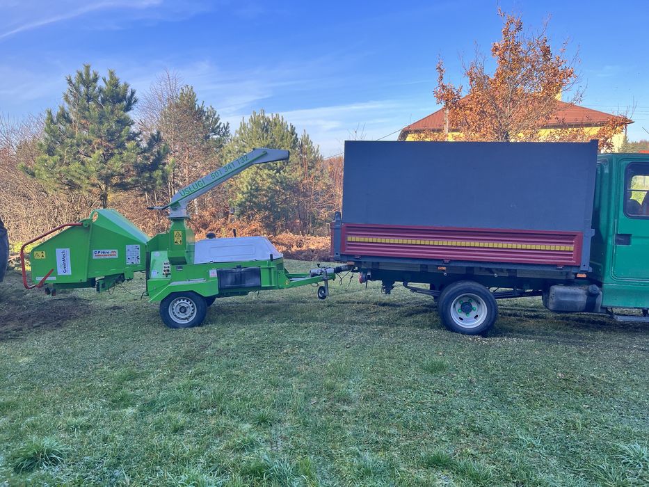 TANIO!Uslugi Rębakiem do gałęzi,zrębkowanie,wycinka drzew,zwyzka