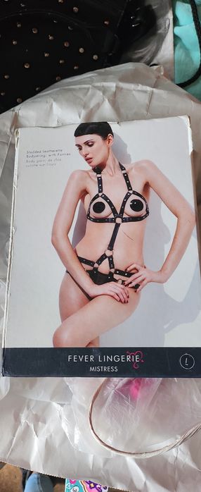 Harness Skórzany Szelki rozmiar L Uprząż Skórzana nowy