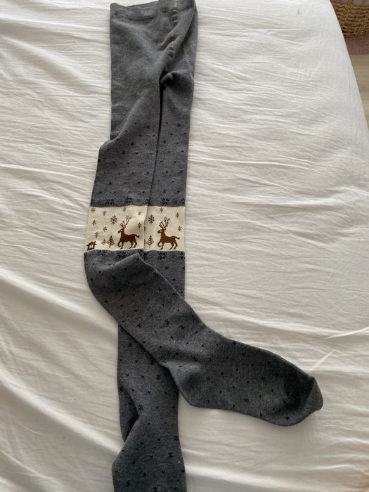 Rajstopy świateczne dziewczęce