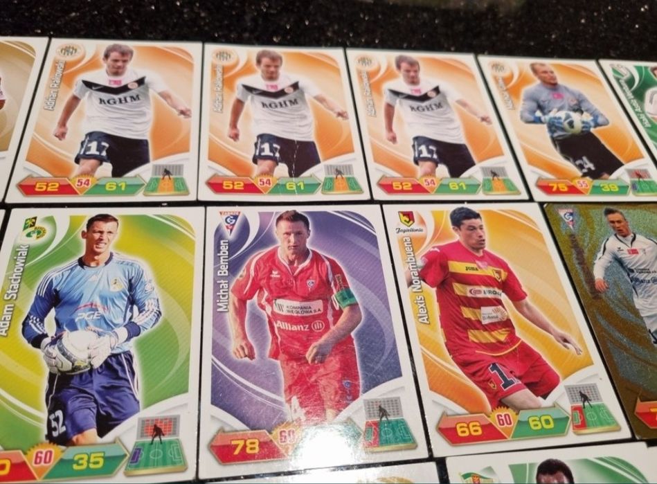 Karty piłkarskie Panini Adrenalyn Ekstraklasa Piech Mila Traore Cani