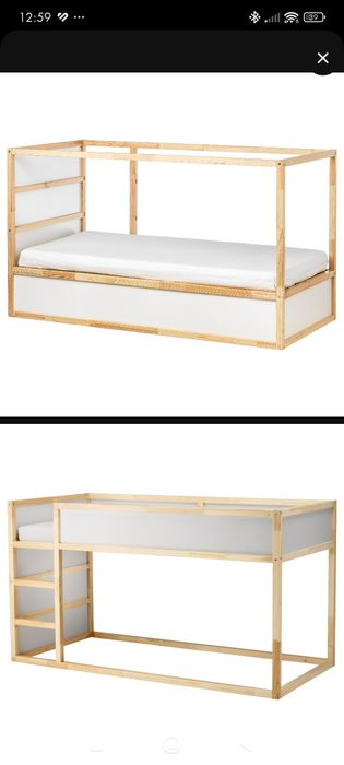 Cama Kura + dossel loja ikea