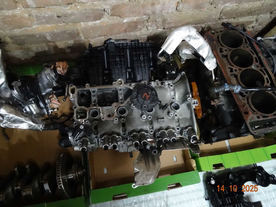 Silnik 2.0 TFSI 180 KW 245KM DSN Audi Q3 22r. uszkodzony kompletny.