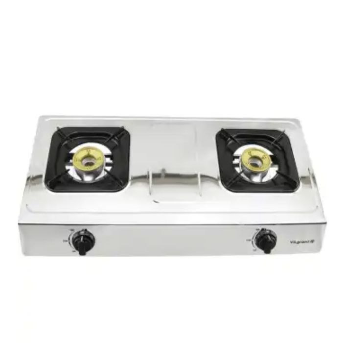 Плита газова настільна Vilgrand VGS - 1012 нова 2 комфорки нерж сталь
