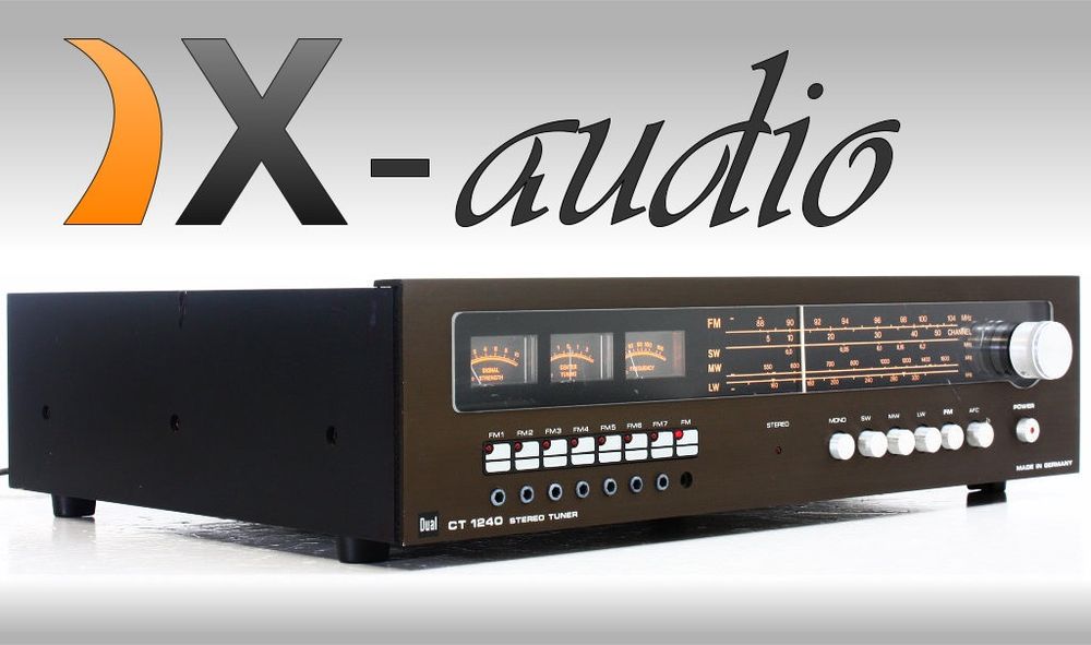 CT 1240 TUNER Komplet DUAL C-809 Magnetofon Kasetowy i Tuner że zdjęc