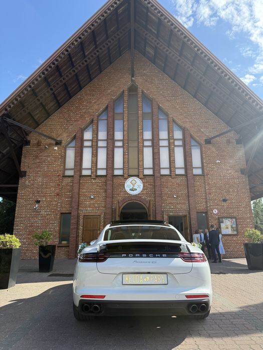 Samochód Auto do Ślubu Wesele Porsche Panamera 4S