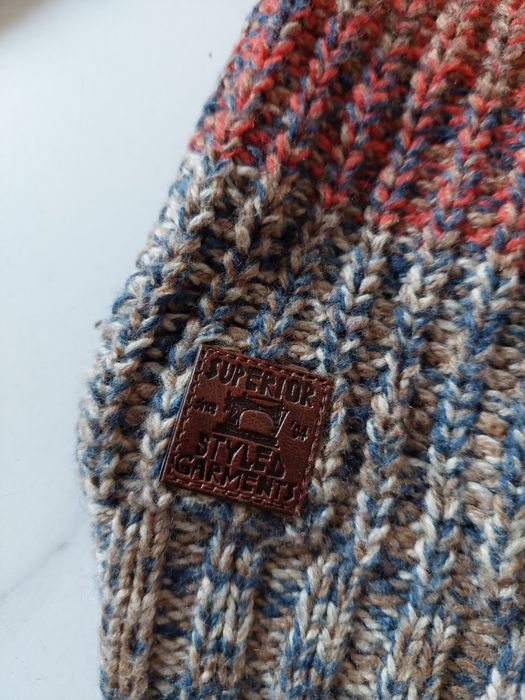 Sweter chłopiec TU bawełna i wełna rozm. 104