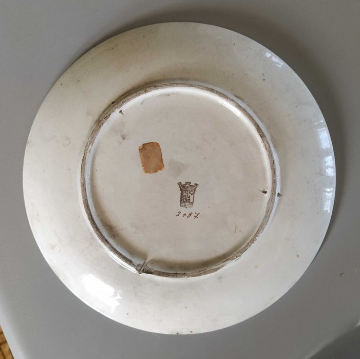 Very old plate64284549620866121