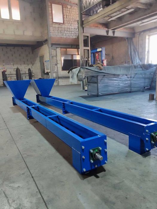 Винтовой конвейер, транспортер. Шнековый погрузчик, зернопогрузчик