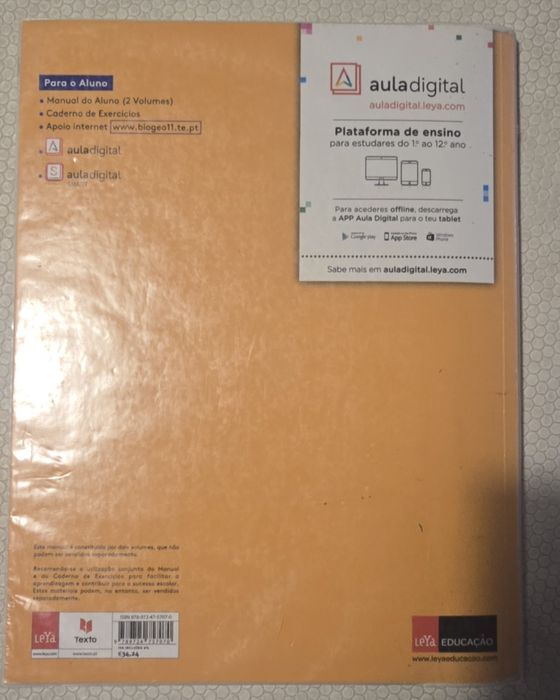 Livro escolar- Biogeo 11