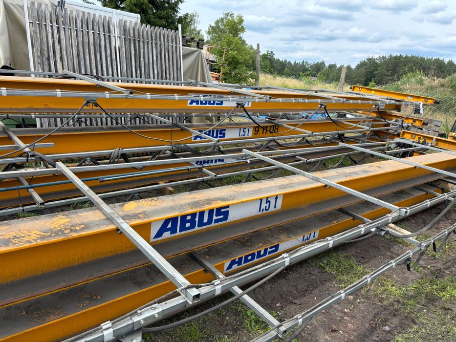 Suwnica podwieszana Abus 1,5t 9,2m rozpiętość dźwig