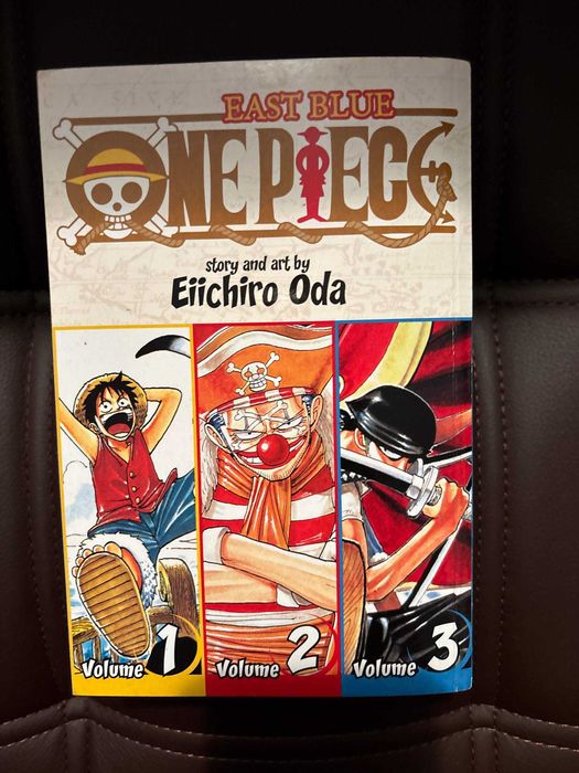 One Piece | Манга (Англ) | Книга 1 (Том 1-2-3) | Стан хороший