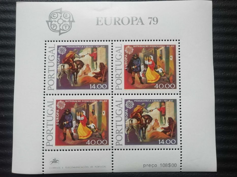 Bloco nº27 Europa CEPT 1979