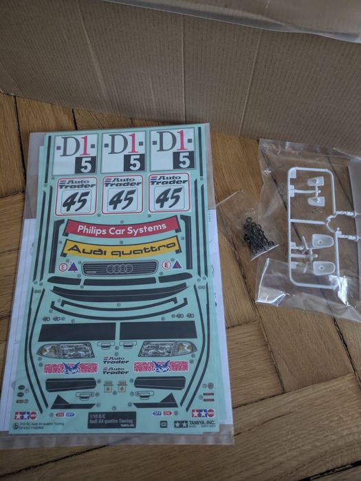 Karoseria RC tamiya Audi A4 B5 Quattro 1:10