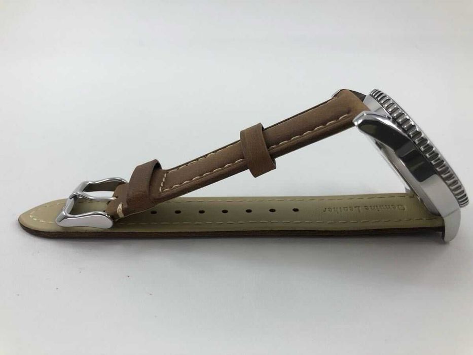 Zegarek męski GRANDEUR QUARTZ Chronograph Date. Nowy skórzany pasek