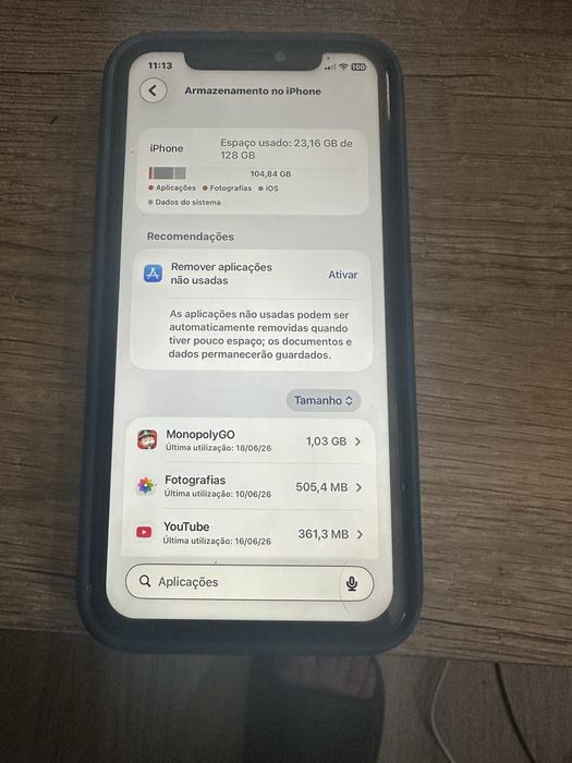 Vendo Iphone 11 em muito  bom estado