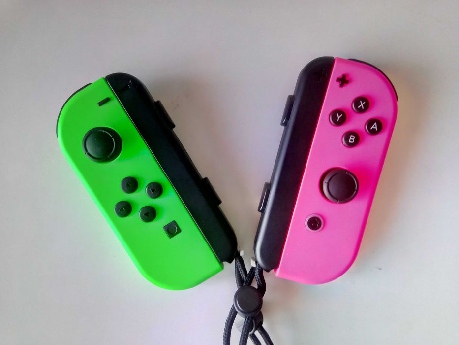 Joycons Verde Rosa-Joy Cons - Nintendo Switch