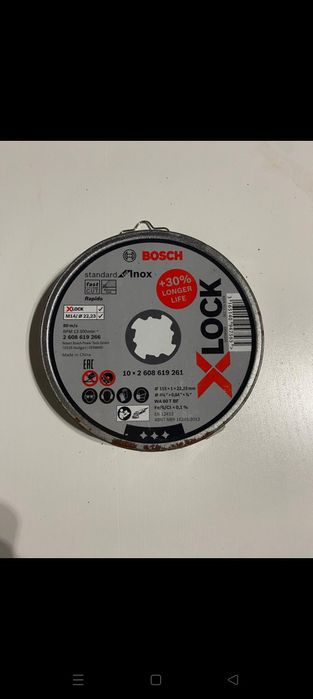 Disco corte Bosch Inox