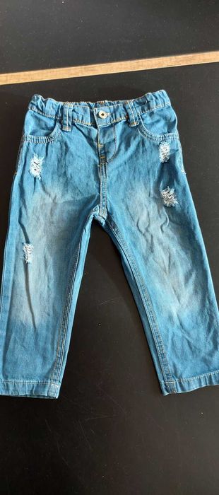 Spodnie dzinsowe rozm. 86