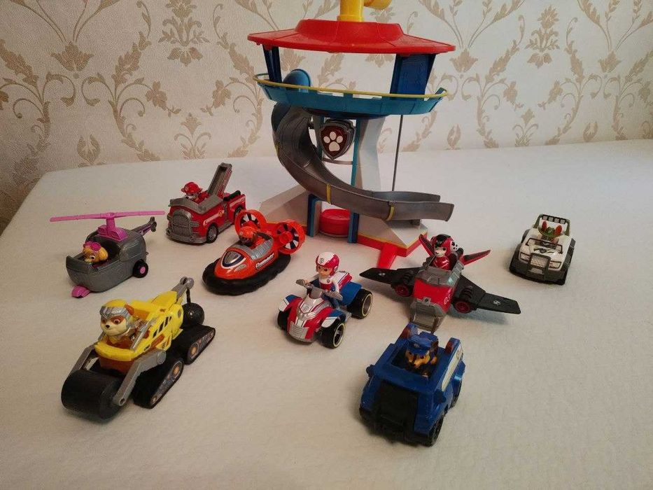 Ігровий набір Paw Patrol (Щенячий патруль) вертоліт з водієм Скай