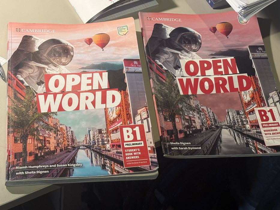Podręcznik z angelskiego Open world B1 Student book Cambridge 2019