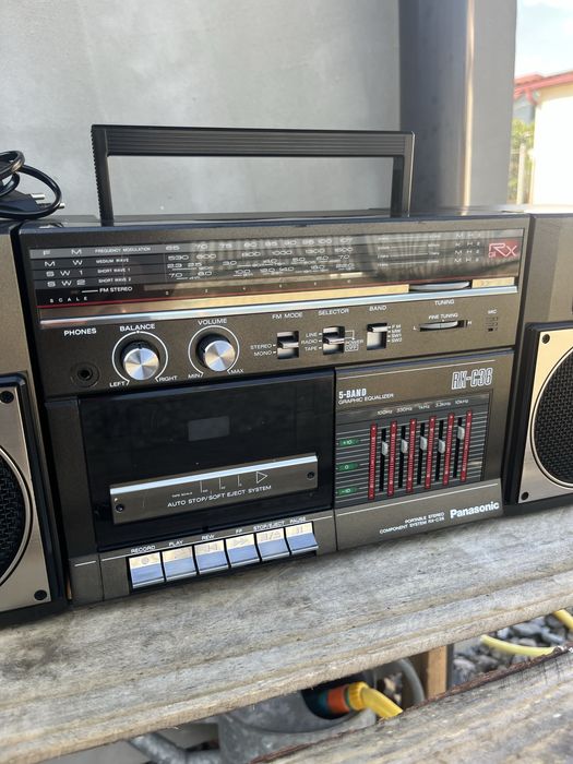 Вінтажна магнітола/бумбокс Panasonic RX-C36F