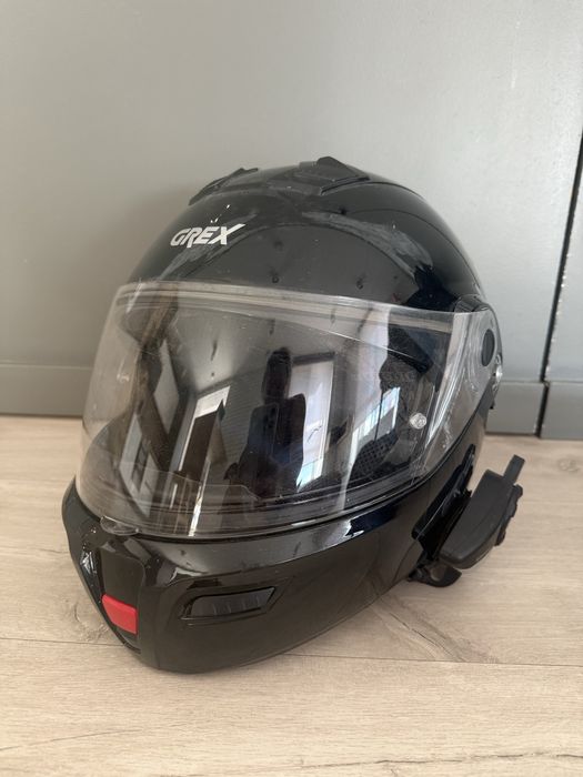 Мотошолом GREX G9.1 з мотогарнiтурою SENA 20S