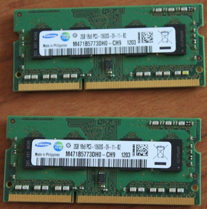 memória 4gb (2x2gb) ddr3