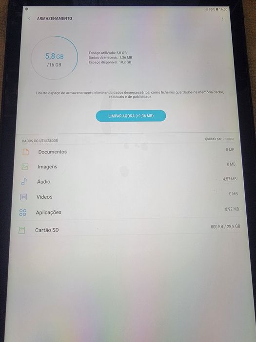 Tablet Samsung Galaxy Tab A T585