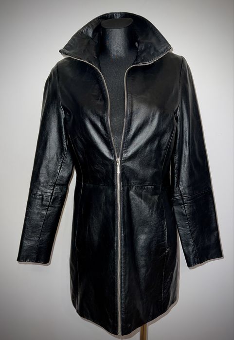 Plaszcz damski, skóra naturalna, Saki, r. 36